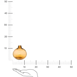 Wazon Single żółty 11cm