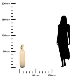 Wazon Yana jasnoróżowy wys. 75 cm