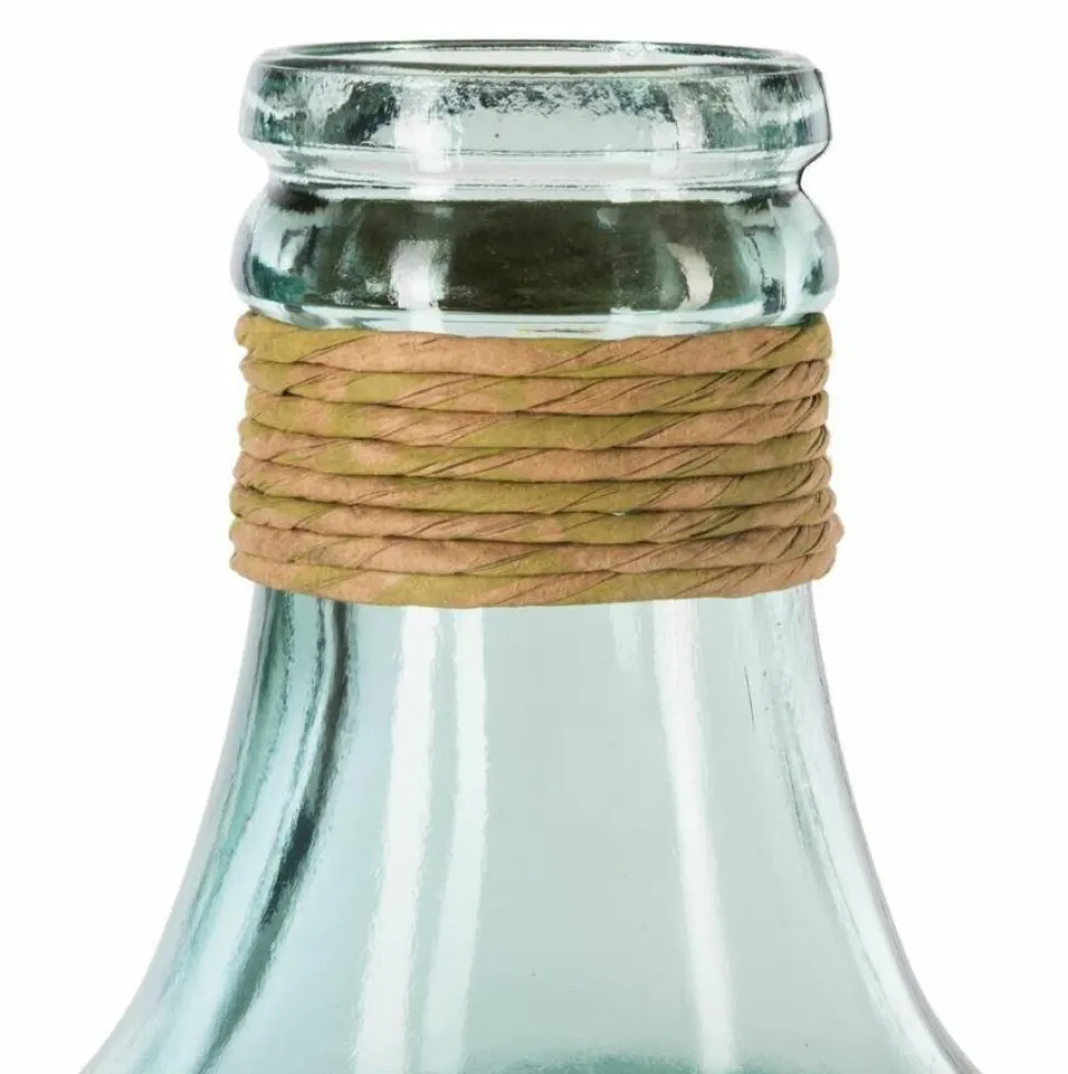 Wazon z rafią transparentny