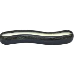 Świeca ceramiczna podłużna czarna