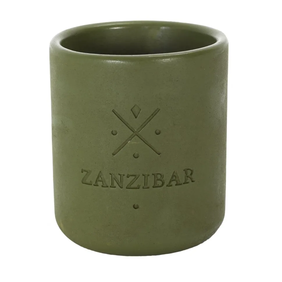 Świeca Earth Zanzibar zielona