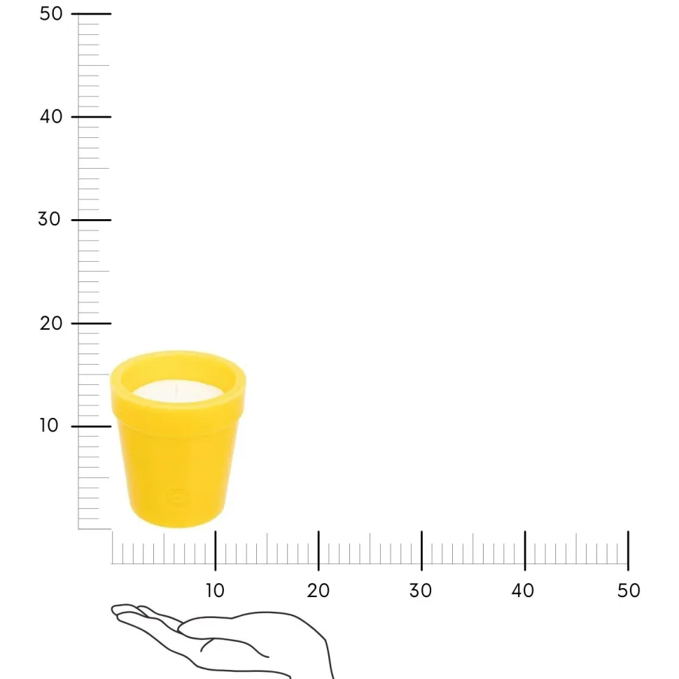 Świeca Gini 330 g cytynowa