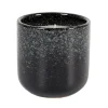 Świeca Glaze S w ceramice czarna