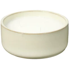 Świeca Glaze XL w ceramice biała