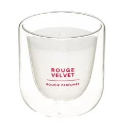 Świeca Ilan zapachowa 130 g szklany słoik czerwony aksamit