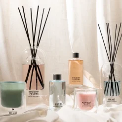 Świeca Ilan zapachowa 130 g szklany       słoik pudrowy bukiet