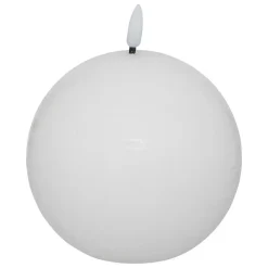 Świeca Molia kula LED biała 10cm
