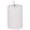 Świeca Molia LED biała 7x13cm