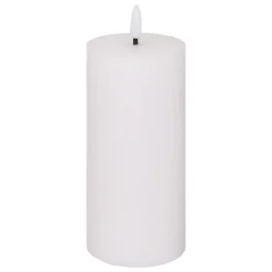 Świeca Molia LED biała 7x18cm