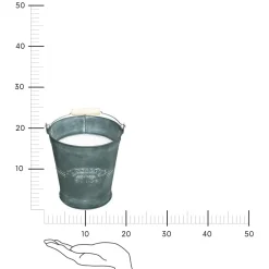 Świeca na komary House w wiaderku 700g zielona