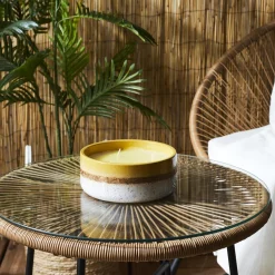 Świeca w ceramice trawa cytrynowa