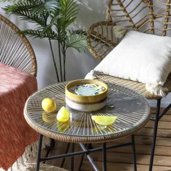 Świeca w ceramice trawa cytrynowa