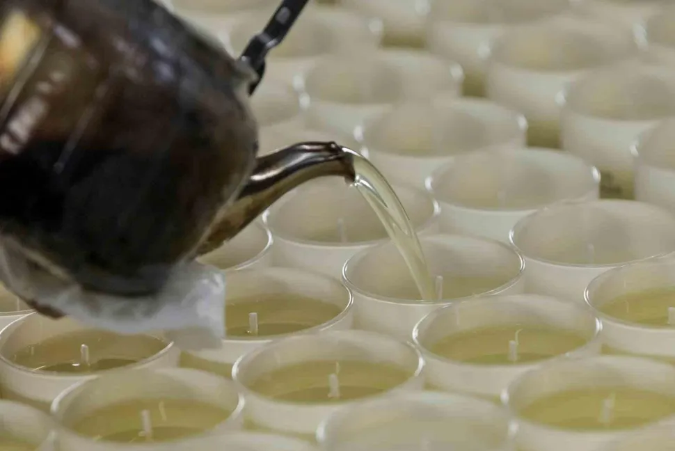 Świeca XL 600gr. Tobacco and Amber