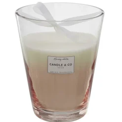 Świeca zapachowa beżowy wazon