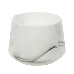 Świeca zapachowa Marble L biała