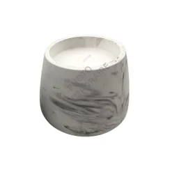 Świeca zapachowa Marble S biała