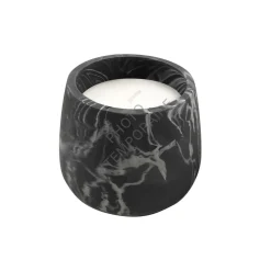 Świeca zapachowa Marble S czarna