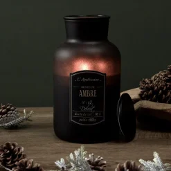 Świeca zapachowa w butelce Ambre