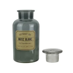 Świeca zapachowa w butelce Musc Blanc