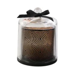 Świeczka zapachowa z kloszem Ambre