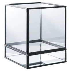 Świecznik Hurricane mały czarny