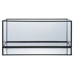 Świecznik Hurricane średni czarny