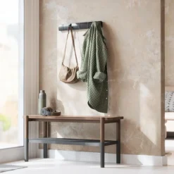 Wieszak, 5 uchwytów, czarny, FLIP