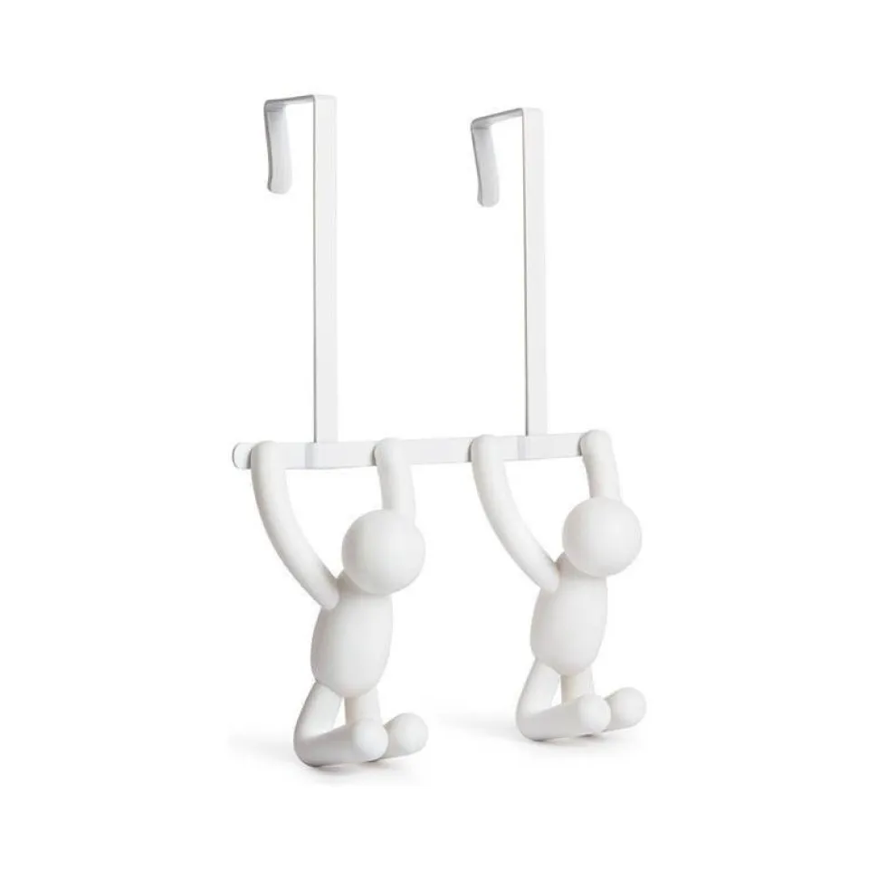 Wieszak na drzwi Buddy biały