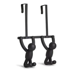 Wieszak na drzwi Buddy czarny