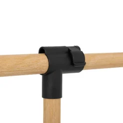 Wieszak na ubrania drewno pojedynczy