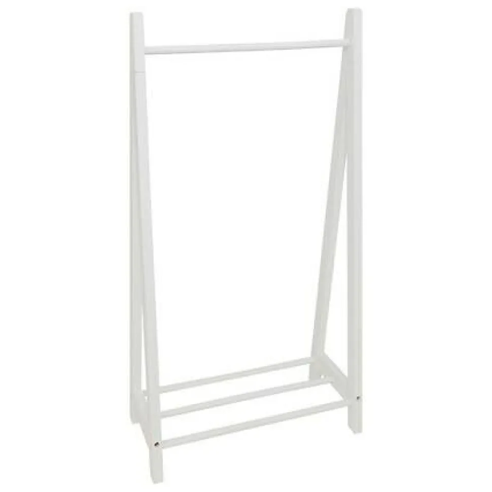 Wieszak na ubrania dziecięcy biały