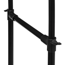Wieszak na ubrania podwójny czarny