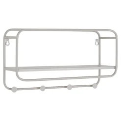 Wieszak/ półka Feira 45x15x25cm szara