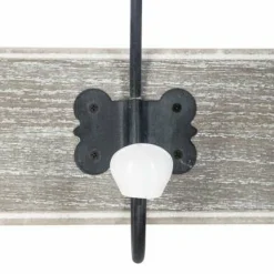 Wieszak Ruben 5 uchwytów jasny szary