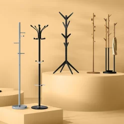 Wieszak stojący Porte czarny