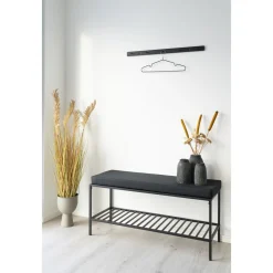 Wieszak Vita slim czarny