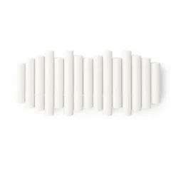 Wieszak z 5 uchwytami, Picket biały