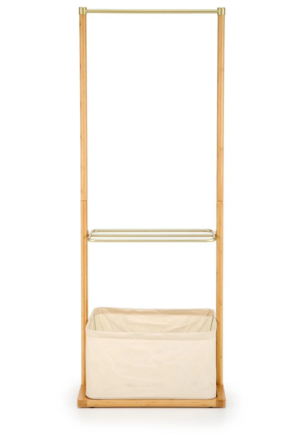 Wieszak z półką Toque naturalny