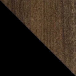 Wieszak/Lustro HUB czarne / brązowe