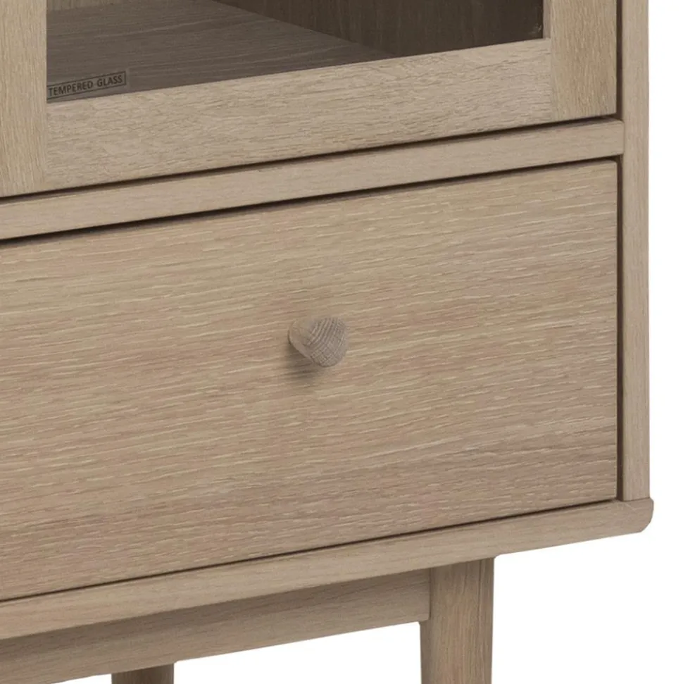 Witryna Aston dąb bielony