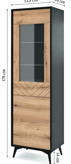 Witryna Fargo w jodełke