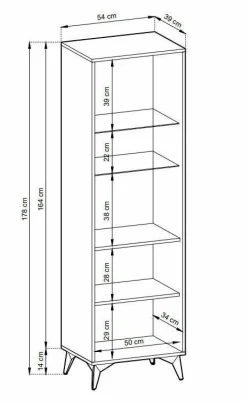 Witryna Fargo w jodełke
