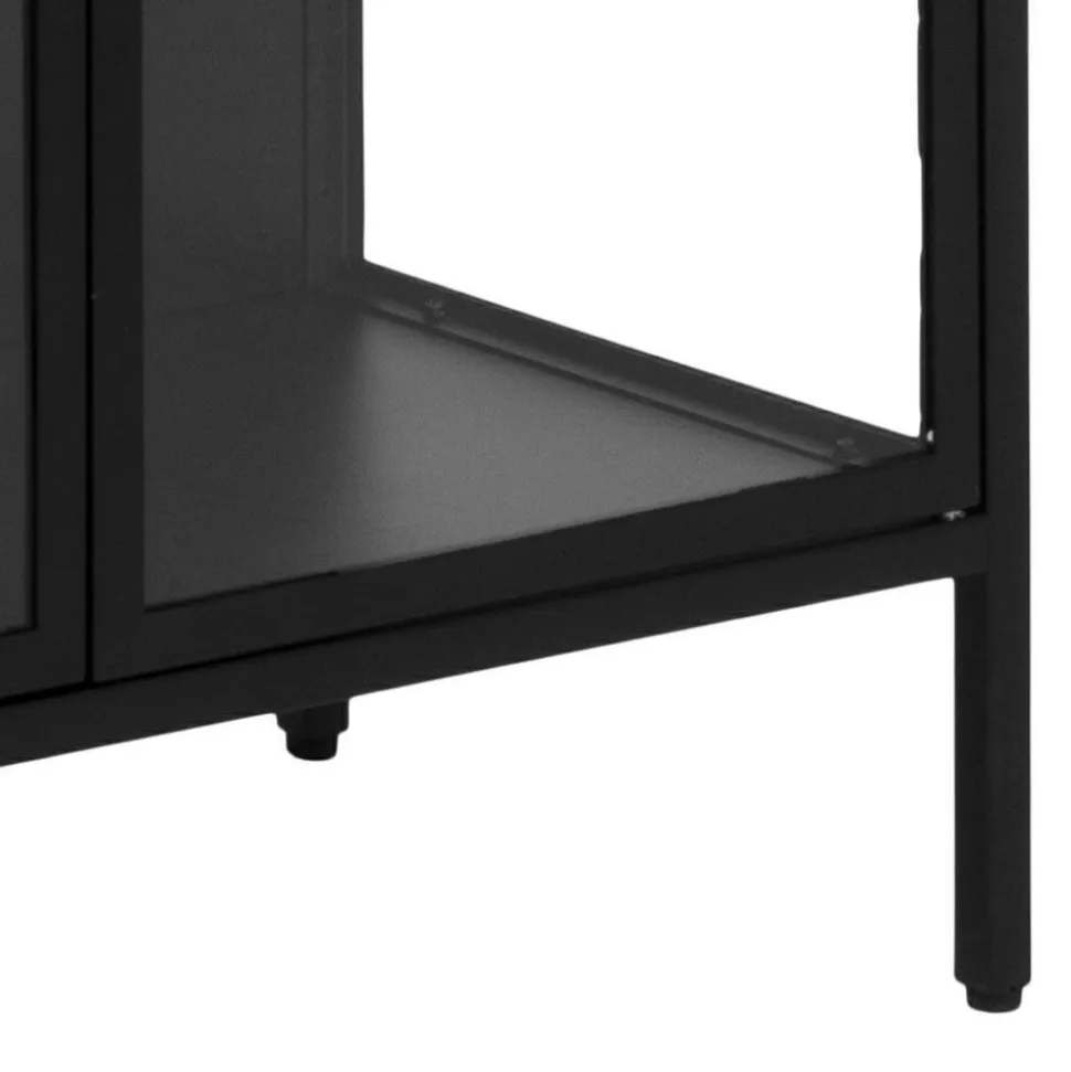 Witryna Newcastle wysoka czarna