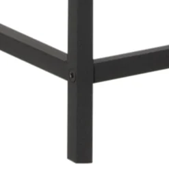 Witryna Seaford czarna wysoka