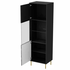 Witryna wąska Afir czarna