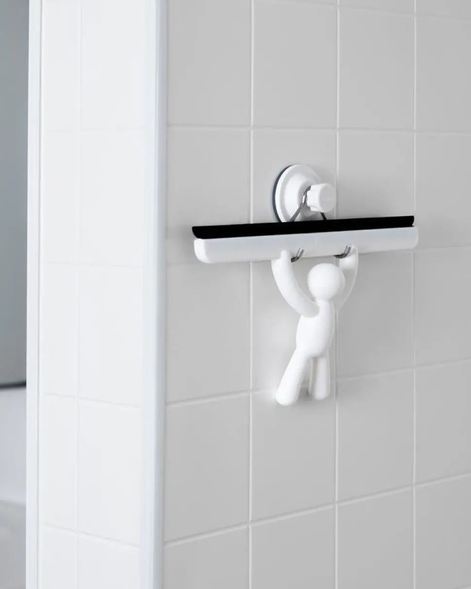 Wycieraczka do szyb Buddy biała