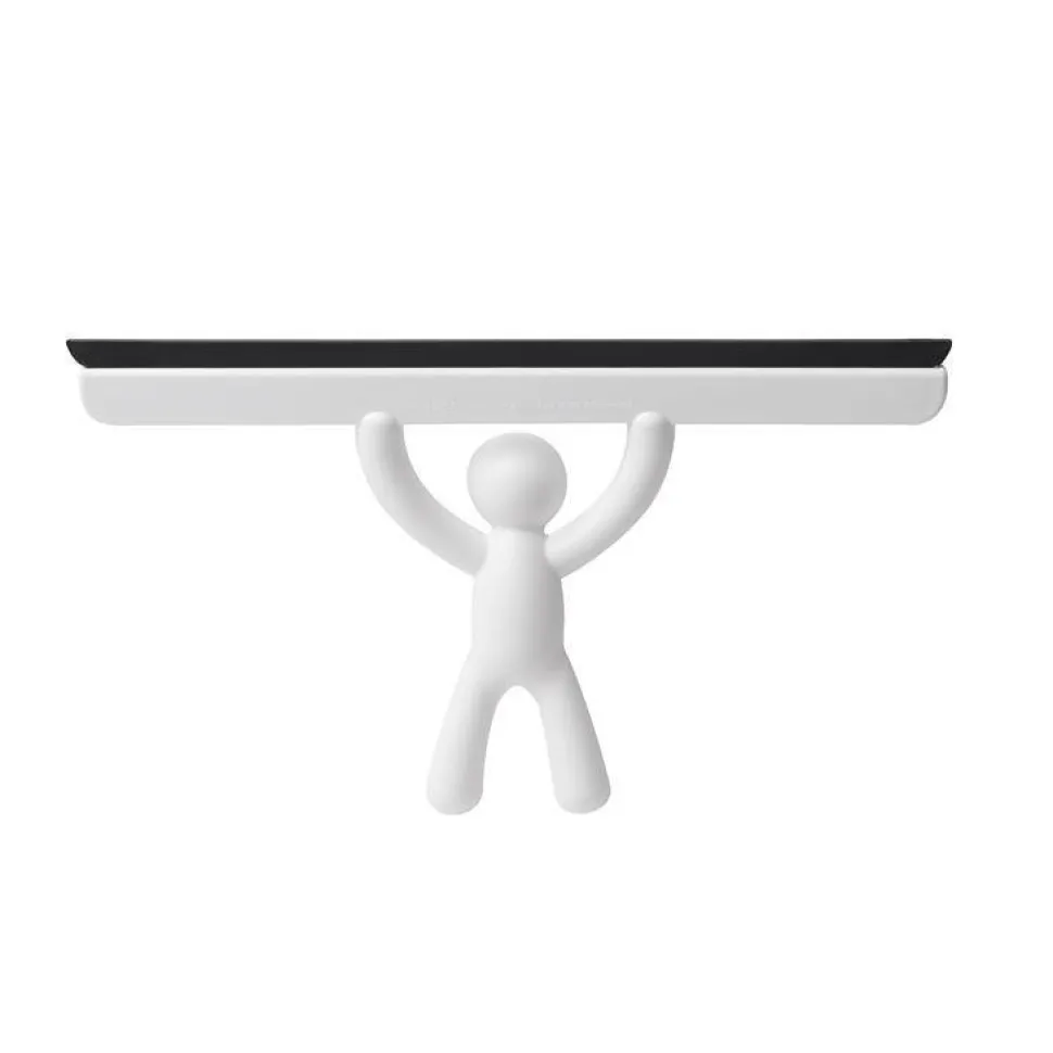 Wycieraczka do szyb Buddy biała