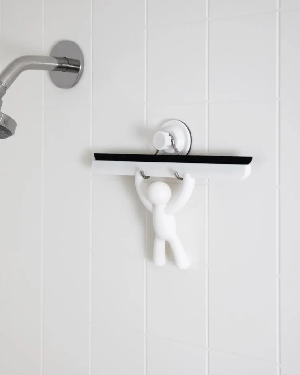 Wycieraczka do szyb Buddy biała