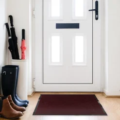 Wycieraczka 60x80 cm bordowa