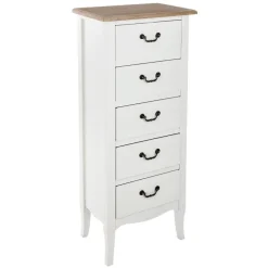 Wysoka komoda Chrysa z 5 szufladami